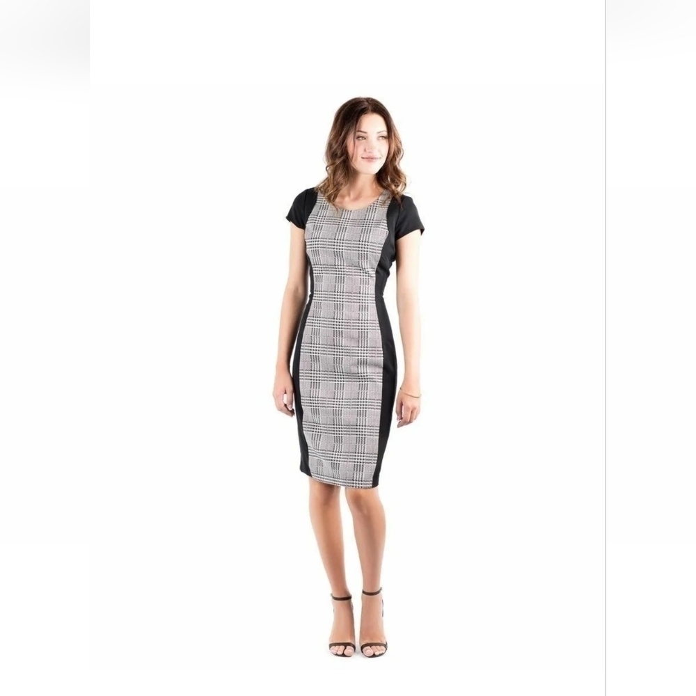 Downeast Mad About Plaid Dress Sheath